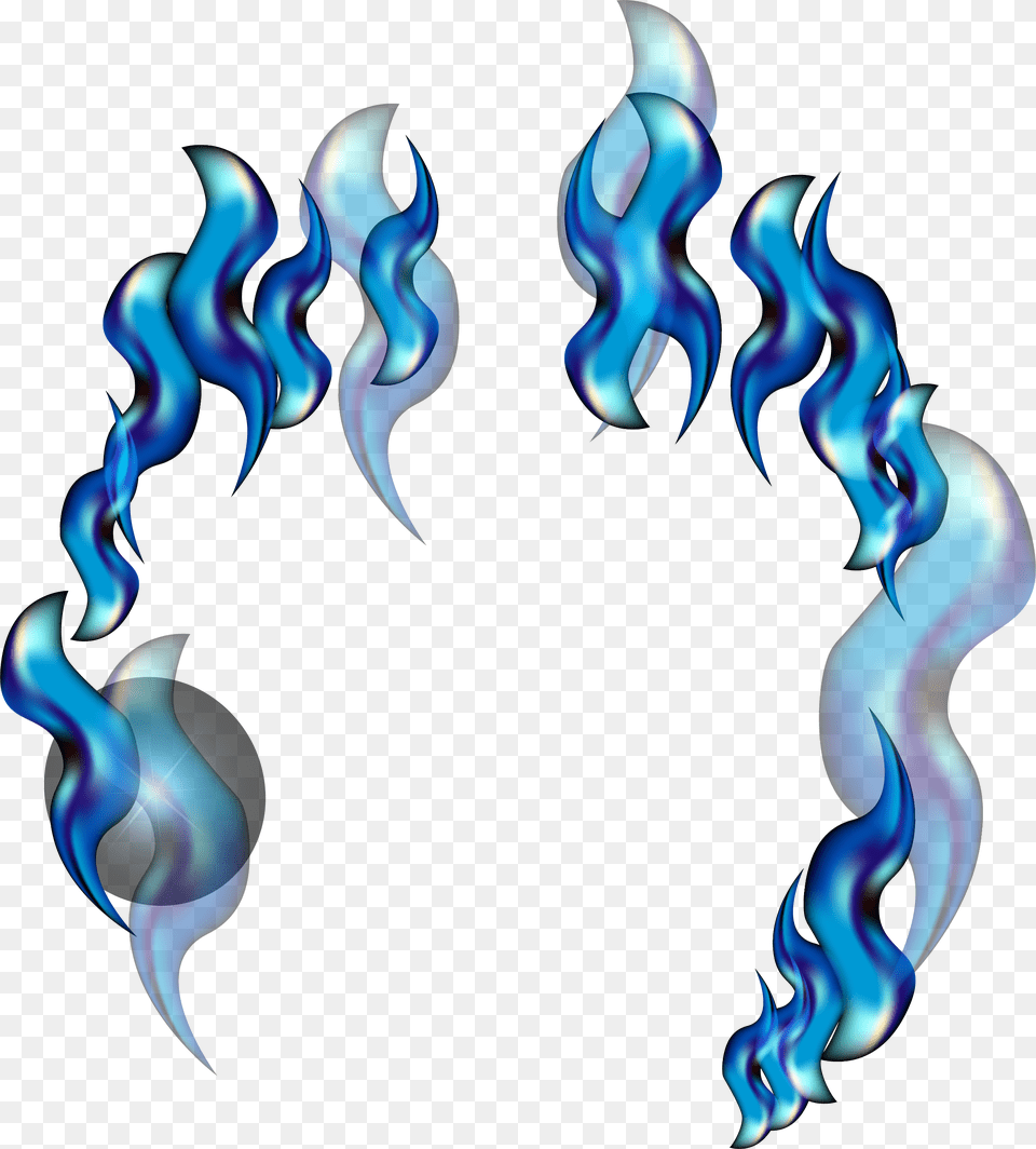 Blue Flames Portable Network Graphics, Fire, Flame, Pattern, Accessories Png Image