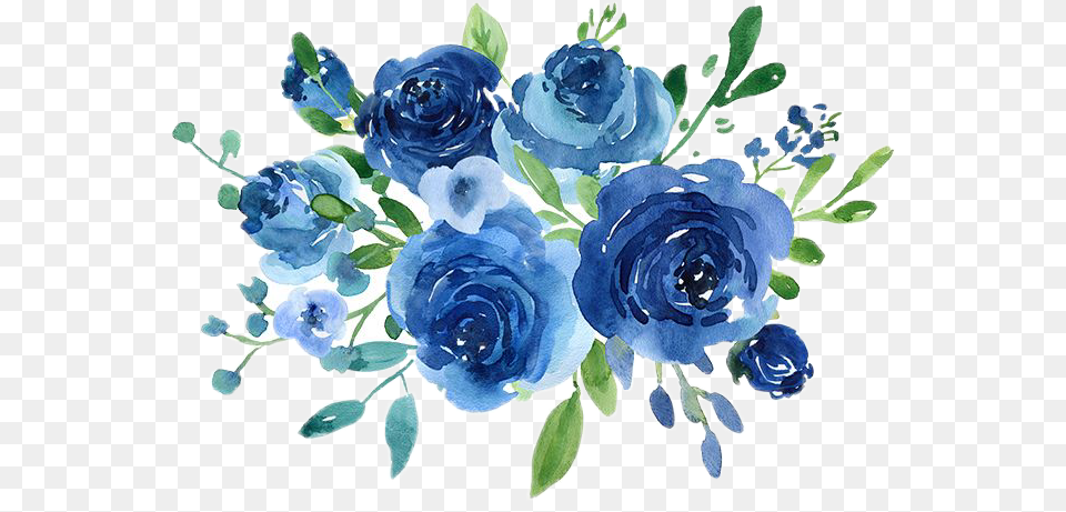 Blue Floral Image Mart Blue Flowers Draw, Art, Floral Design, Pattern, Graphics Png