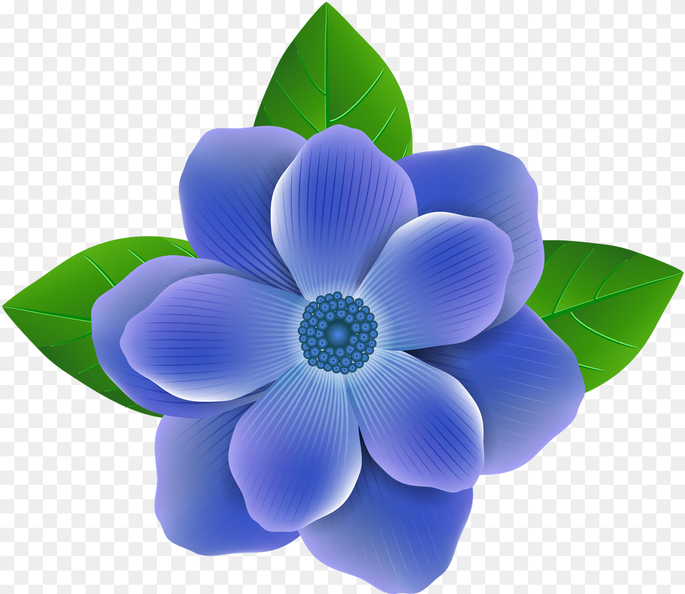 Blue Flower Blue Flower Clipart Png Image