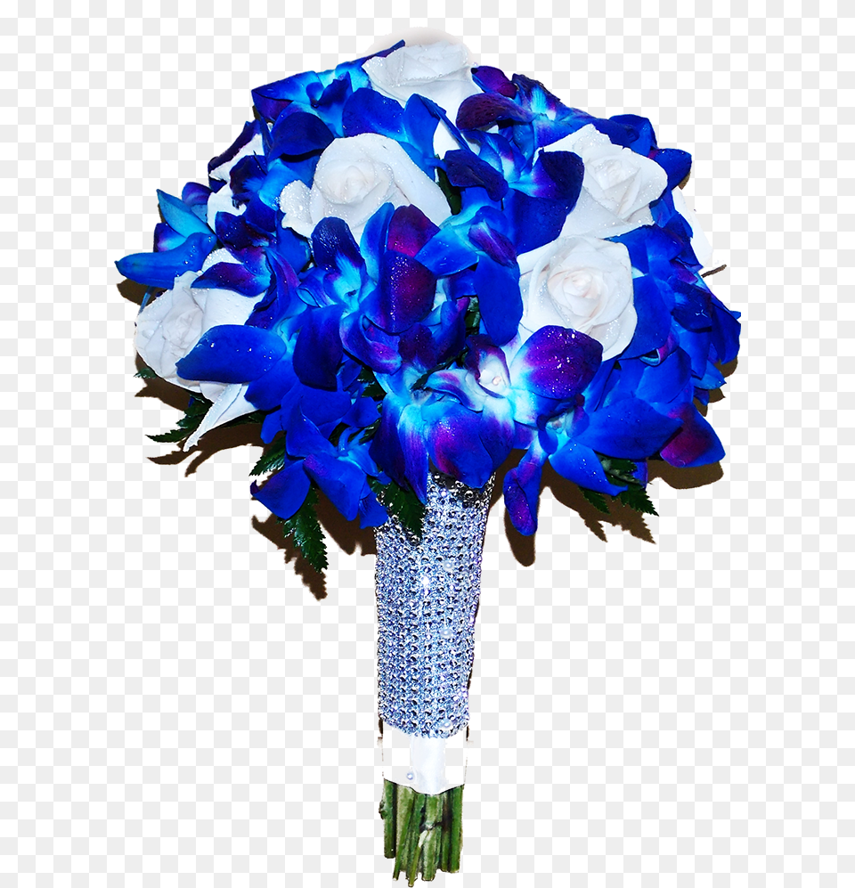 Blue Flower Bouquet, Flower Arrangement, Flower Bouquet, Plant, Art Free Transparent Png