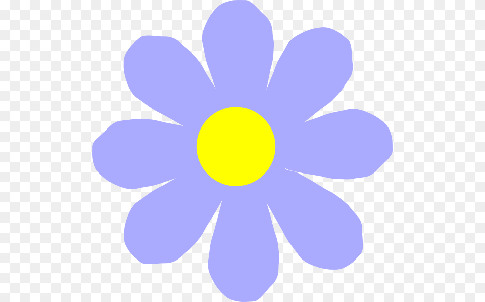 Blue Flower Clip Art At Clker Flower Clipart, Anemone, Daisy, Petal, Plant Free Transparent Png