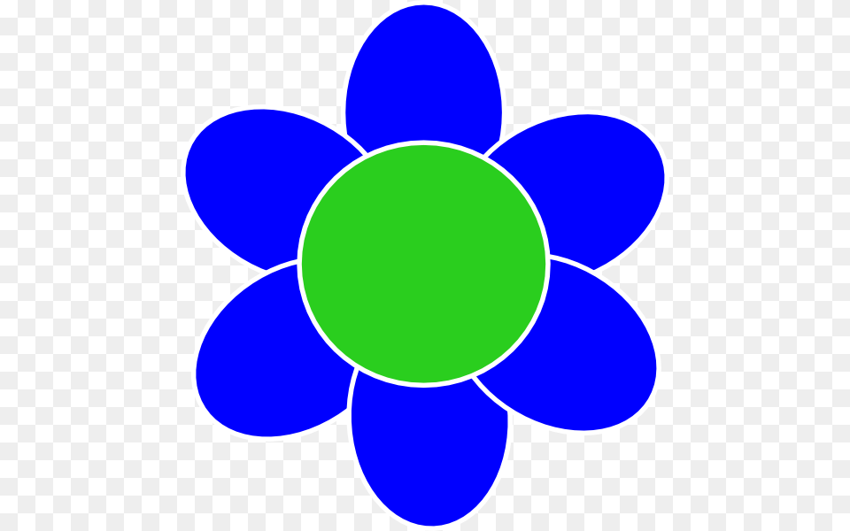Blue Flower Clip Art For Web, Anemone, Plant, Daisy, Animal Png Image