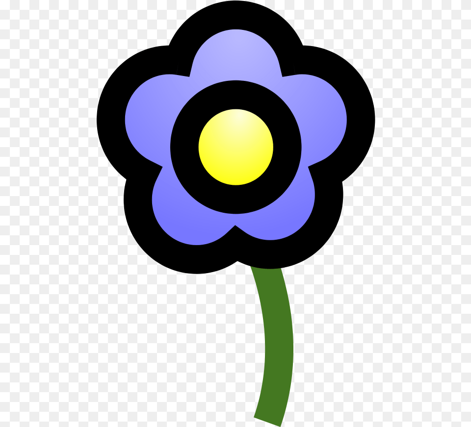 Blue Flower Clip Arts, Anemone, Daisy, Plant Free Png Download