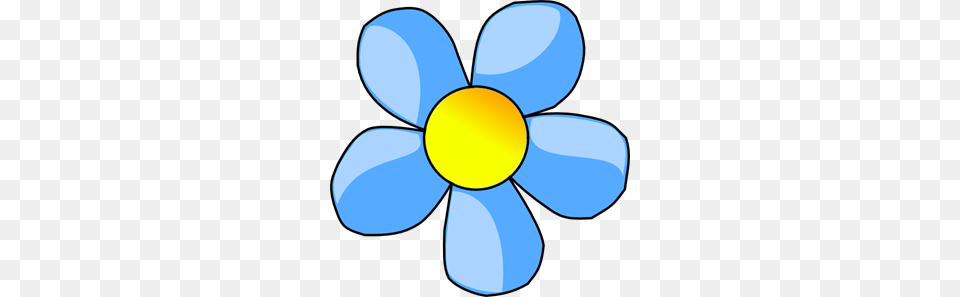 Blue Flower Clip Arts For Web, Anemone, Daisy, Petal, Plant Png Image