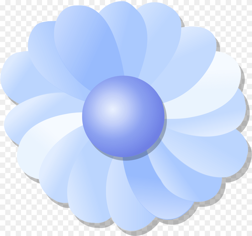 Blue Flower Clip Arts For Web Taj Mahal, Anemone, Daisy, Plant, Sphere Free Png Download