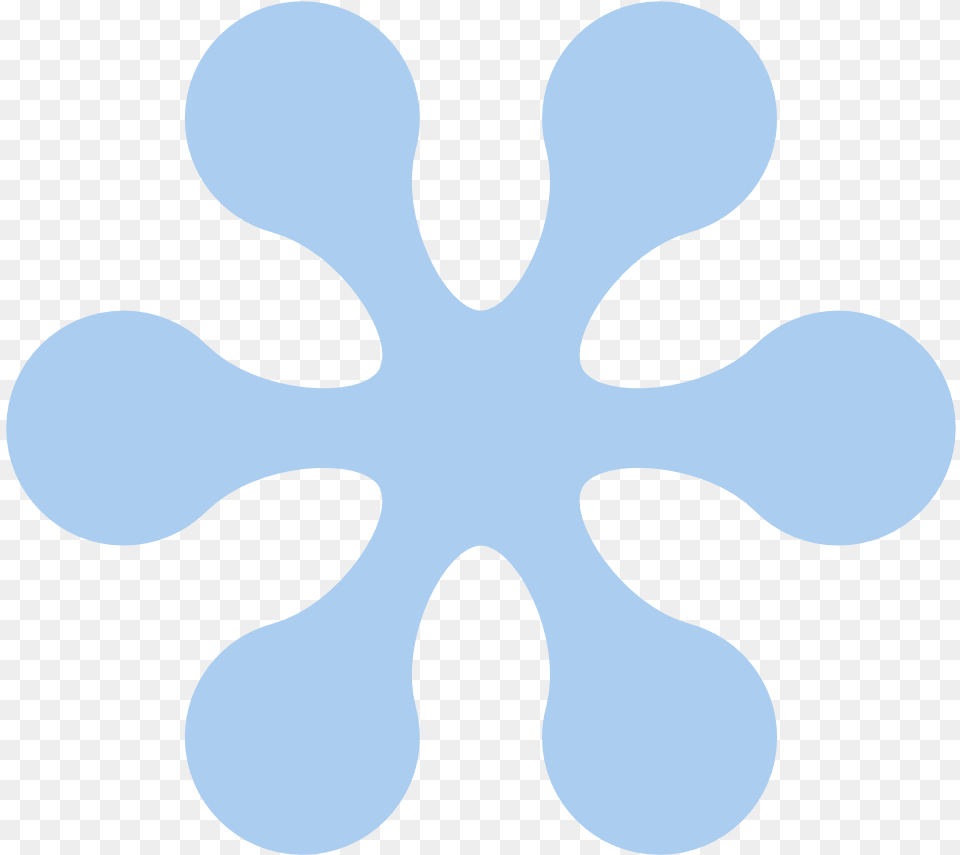 Blue Flower Clipart, Nature, Outdoors, Snow Png Image