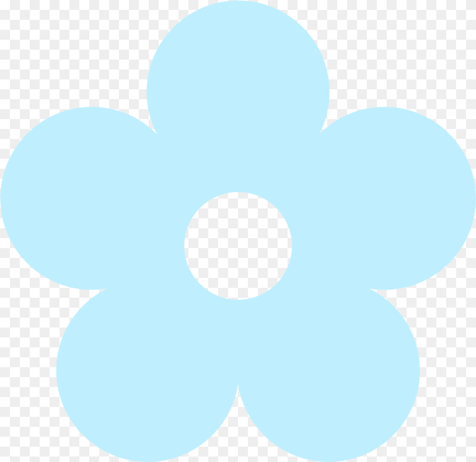 Blue Flower Clipart Baby Light Blue Flower Plain Simple Flower Drawing, Anemone, Plant, Daisy, Astronomy Free Png