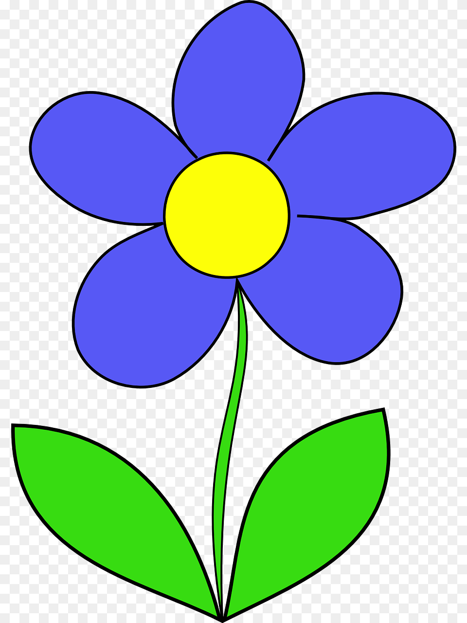 Blue Flower Letter B Svg Clip Art Transparent Background Flower Clipart, Anemone, Petal, Plant, Daisy Free Png Download