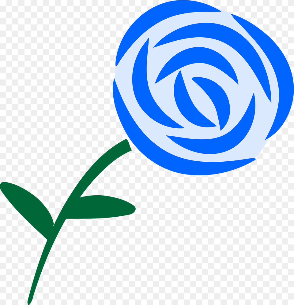 Blue Flower On The Stem Clipart, Food, Sweets, Candy, Plant Png