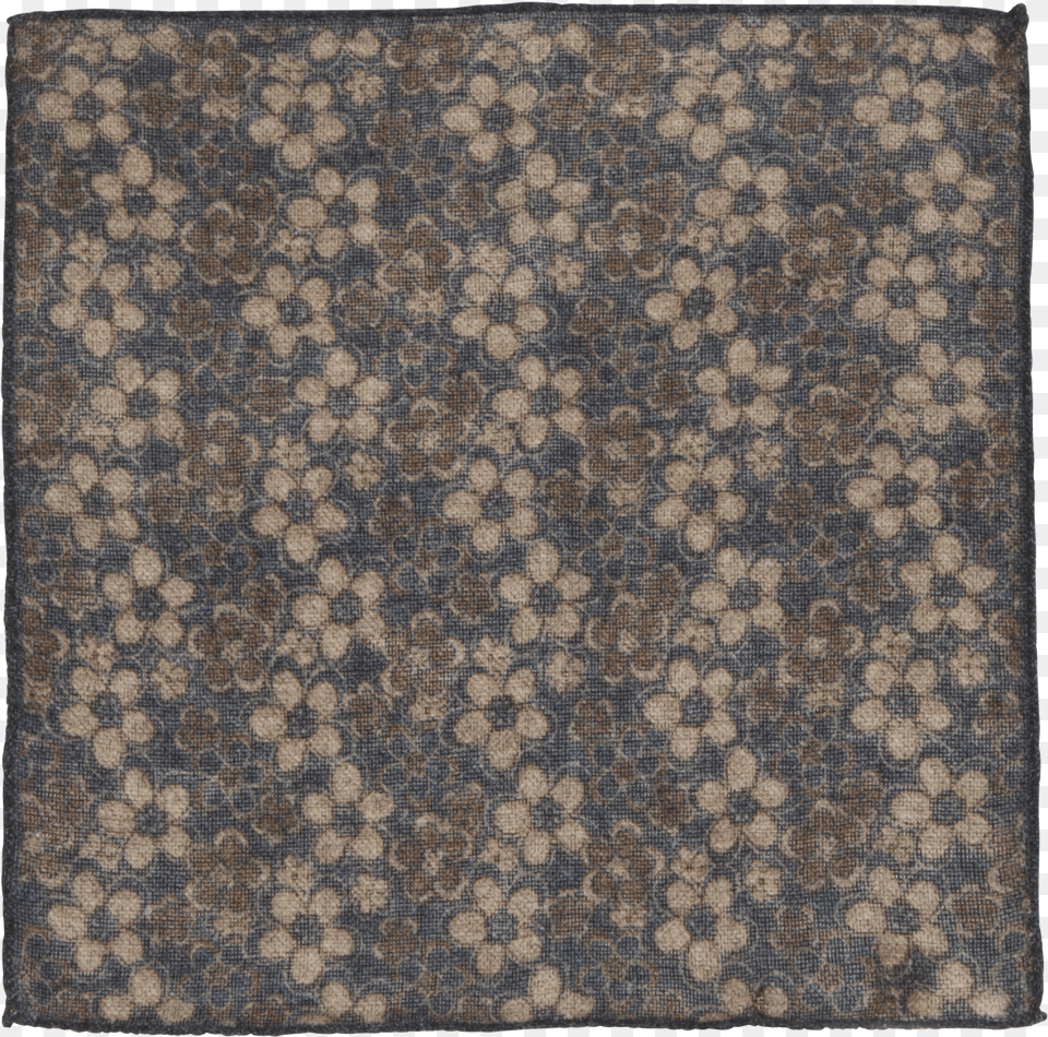 Blue Flower Print Cashmere Pocket Squaretitle Blue, Home Decor, Rug, Texture Free Png