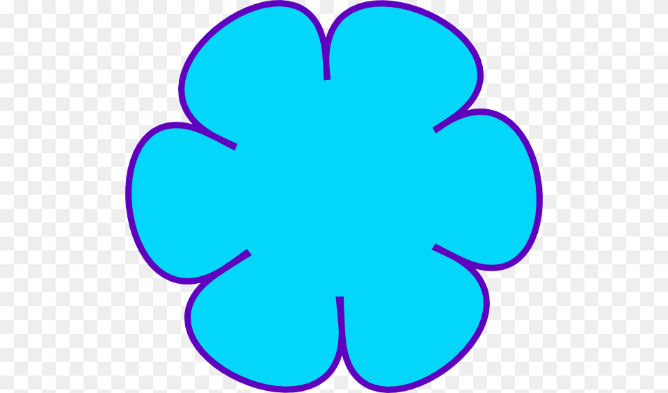 Blue Flower Purple Clip Art, Leaf, Plant Png Image