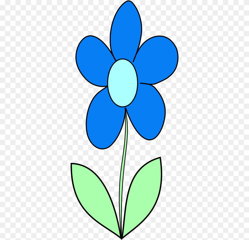 Blue Flower Svg Clip Art For Web Color Blue Flower Clipart, Anemone, Petal, Plant, Daisy Free Png Download