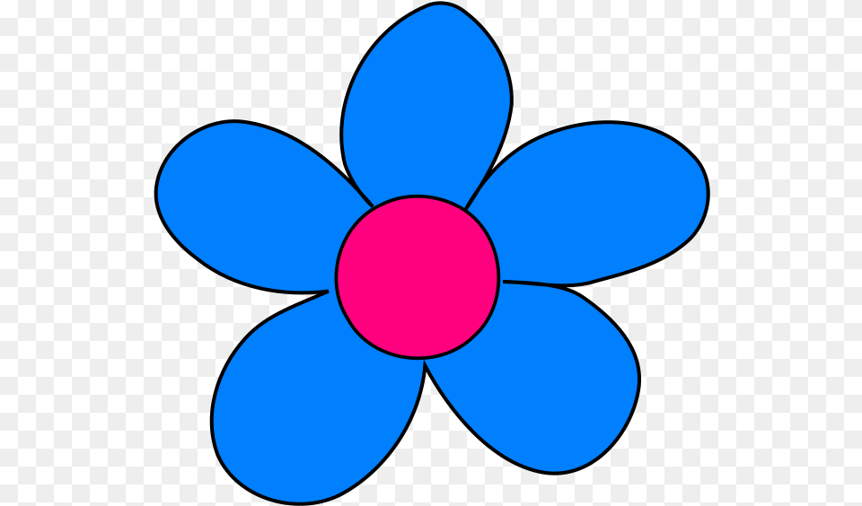 Blue Flower Svg Clip Art For Web Clip Art Flower Clip Art, Anemone, Plant, Daisy, Petal Free Png Download
