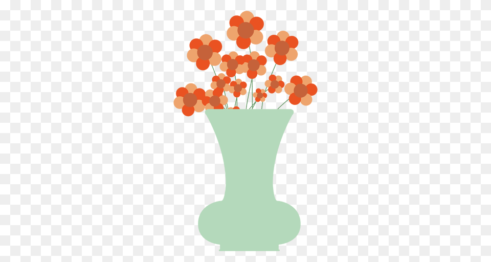 Blue Flower Tub Icon, Vase, Pottery, Potted Plant, Plant Png Image