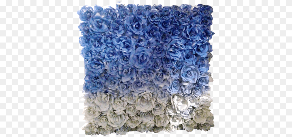 Blue Flower Wall Element Formerly Event Rental U0026 Gulf Artificial Flower, Pattern, Art, Home Decor, Cushion Free Png Download