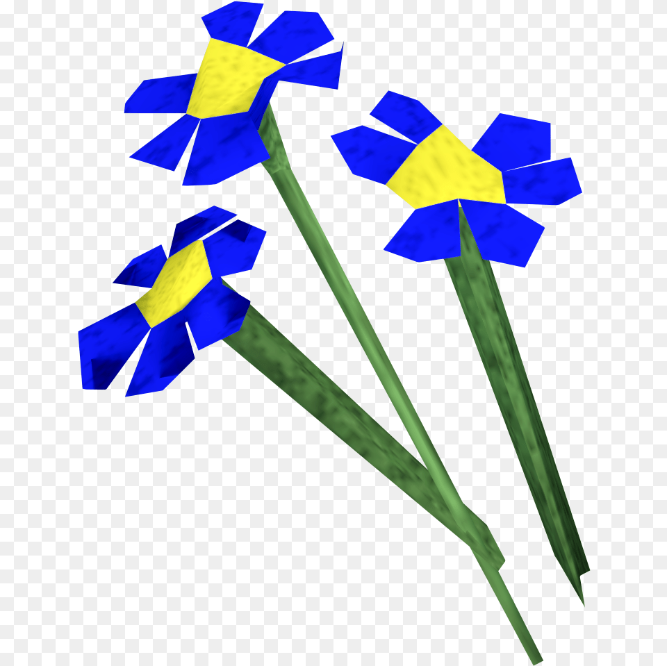 Blue Flowers Runescape Wiki Fandom Runescape Blue Flowers, Daffodil, Flower, Plant, Petal Png Image