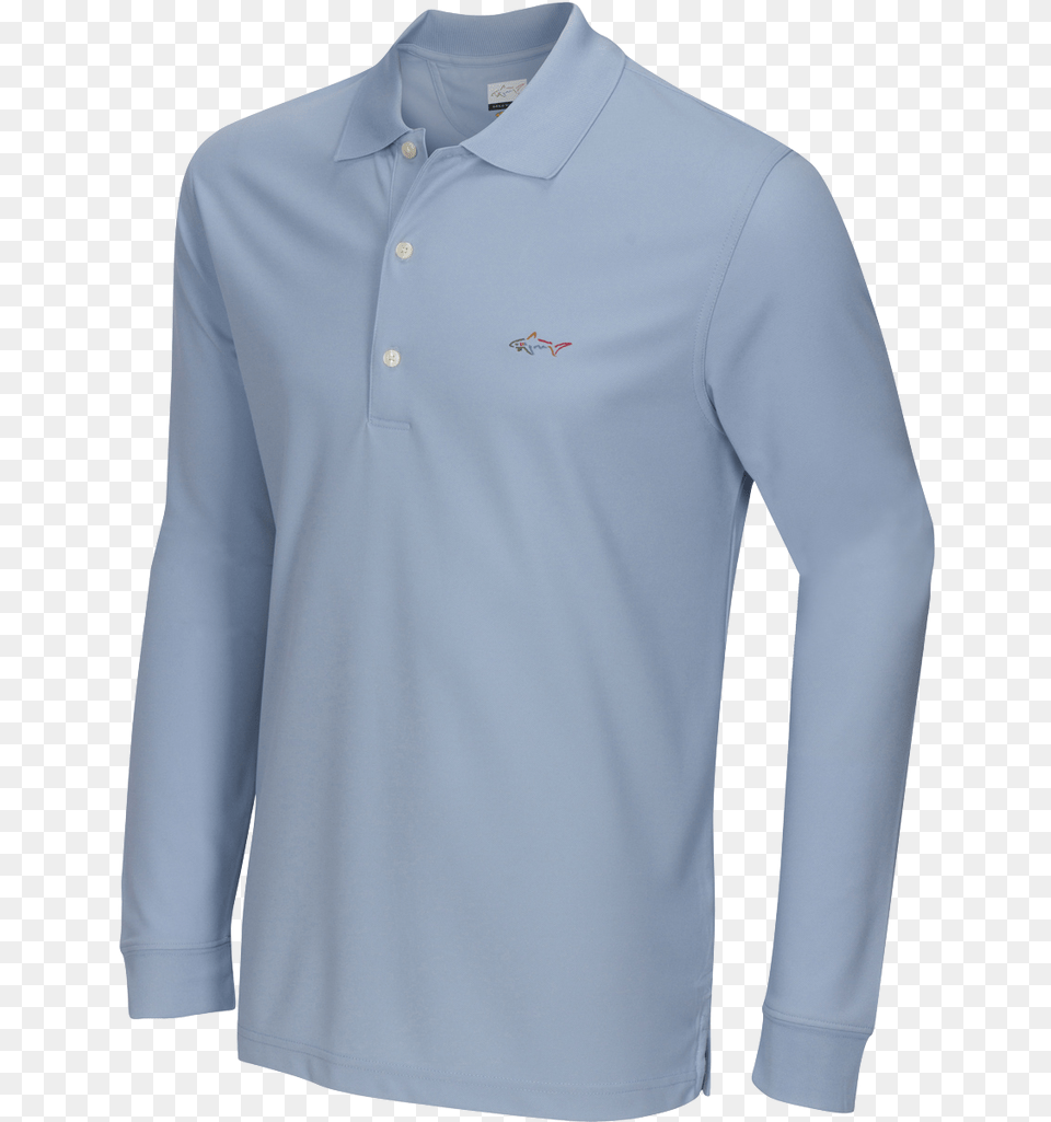 Blue Fog Long Sleeve With Collar, Clothing, Long Sleeve, Shirt, Dress Shirt Png