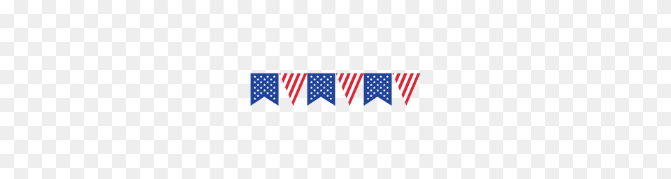 Blue Folded Usa Ribbon, American Flag, Flag Png