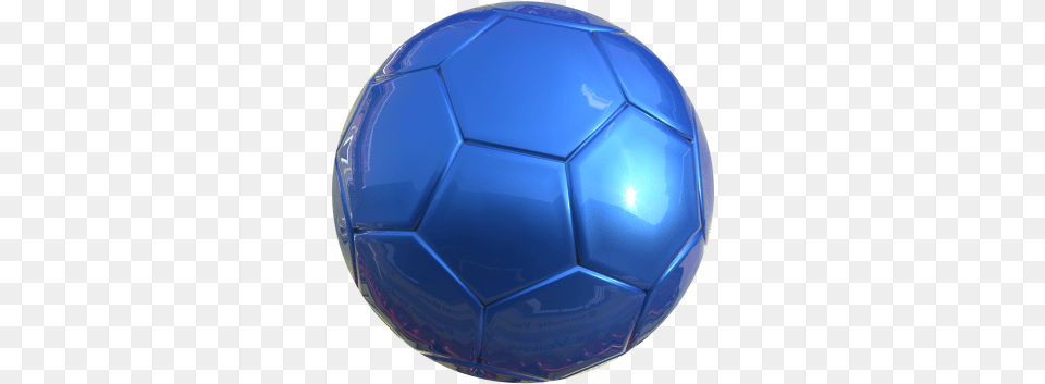 Blue Football 1 Image Blue Soccer Ball, Soccer Ball, Sport, Sphere Png