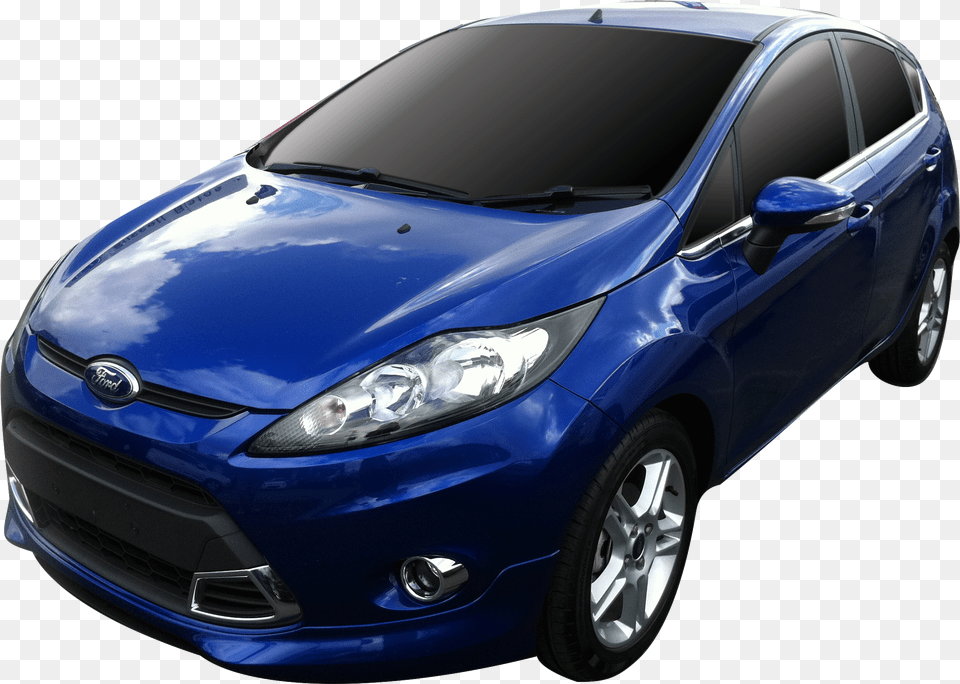 Blue Ford Fiesta Ford Fiesta, Car, Vehicle, Transportation, Sedan Free Png