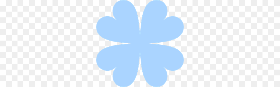 Blue Four Leaf Clover Clip Art For Web, Daisy, Flower, Plant, Outdoors Png