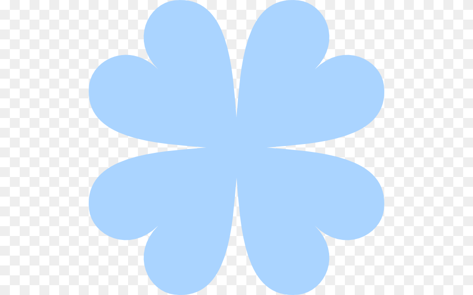 Blue Four Leaf Clover Clip Art For Web, Daisy, Flower, Nature, Outdoors Png Image