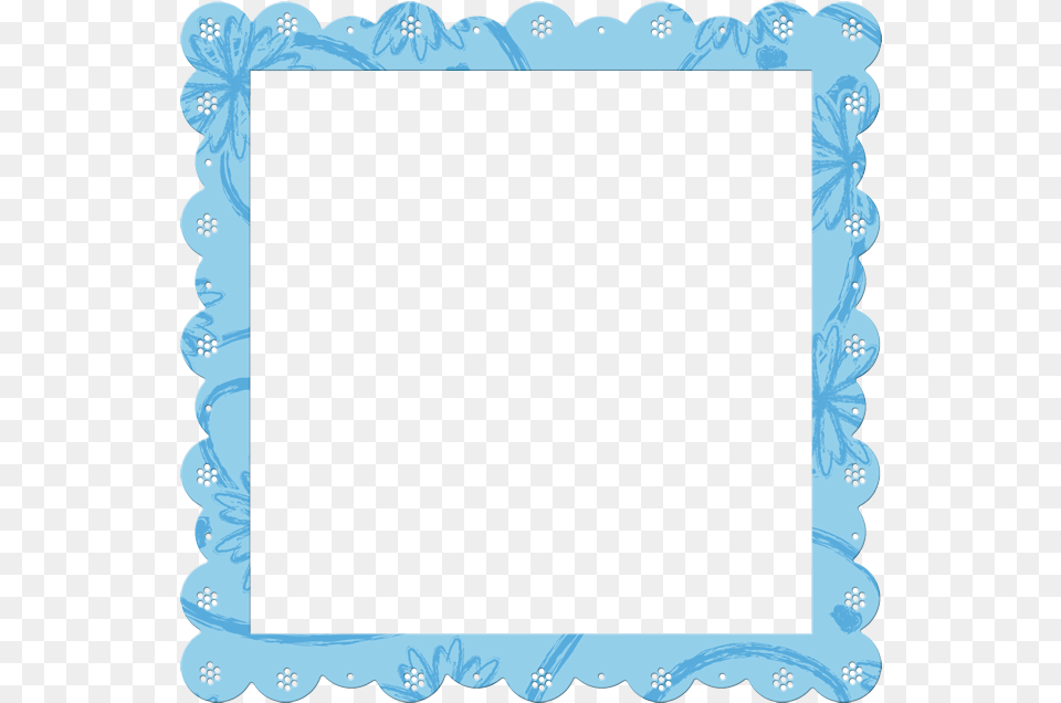 Blue Frame, Blackboard Free Png Download