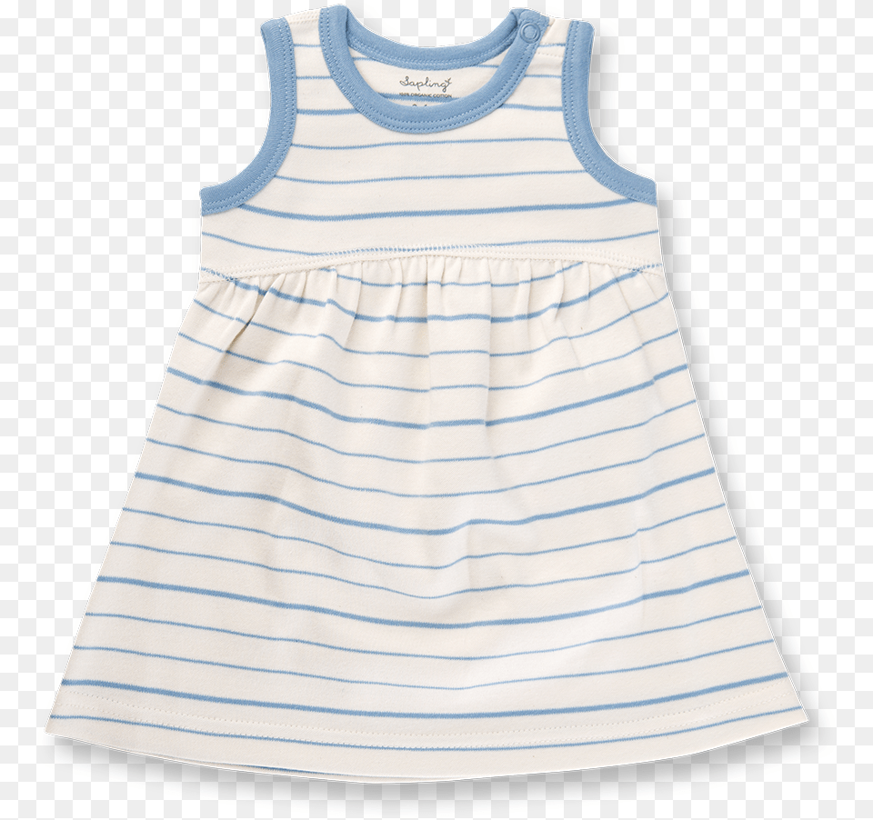 Blue French Stripe Dress Pattern, Clothing, Tank Top, Blouse Free Transparent Png