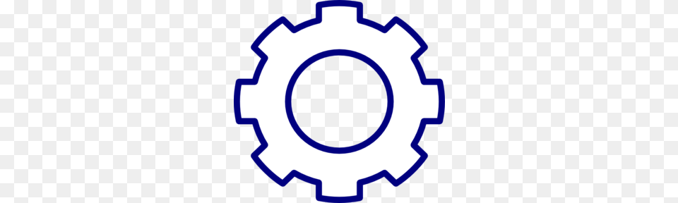 Blue Gear Clip Art, Machine Png Image