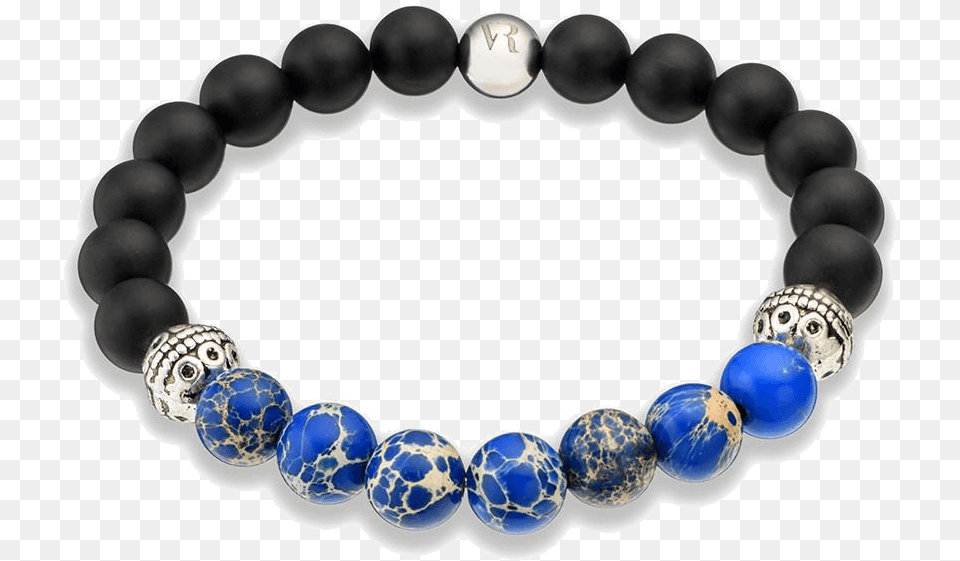 Blue Gemstone Bracelet Black Onyx Stone Bracelet, Accessories, Jewelry, Chandelier, Lamp Free Png Download