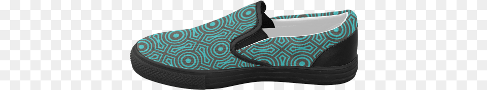 Blue Geometric Pattern Women39s Slip On Canvas Shoes Book Pattern Black Women39s Slip On Canvas Shoes, Clothing, Footwear, Shoe, Sneaker Free Png Download