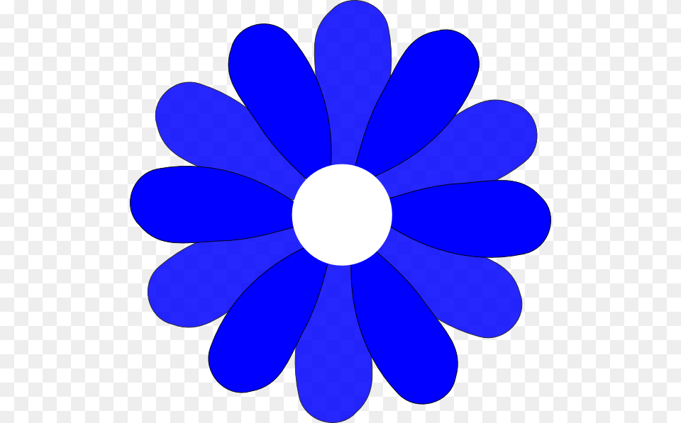 Blue Gerbera Daisy Clipart For Web, Flower, Plant, Anemone, Petal Png Image