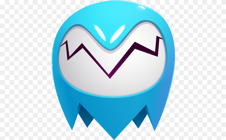 Blue Ghost Bright Eyes Eye, Logo Png Image