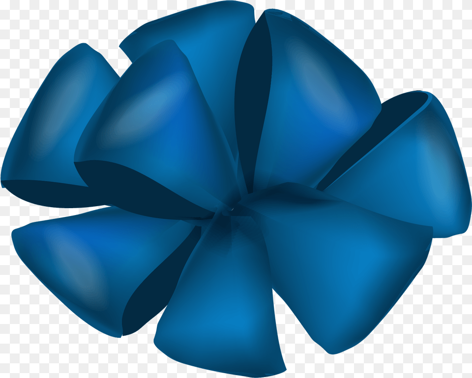 Blue Gift Bow Cobalt Blue, Accessories, Flower, Formal Wear, Petal Free Png