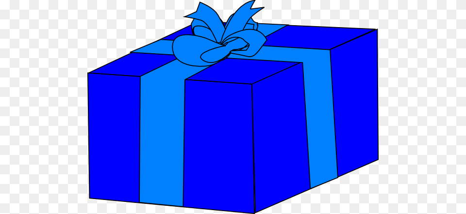Blue Gift Box Clip Art Free Png Download