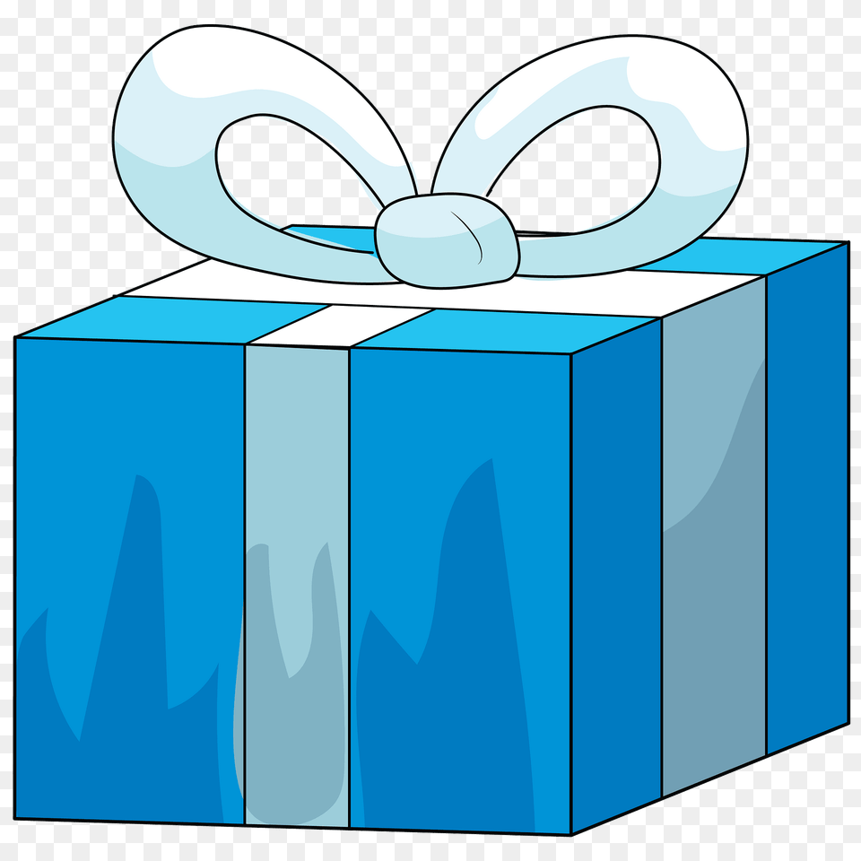 Blue Gift Box Clipart, Smoke Pipe Png Image