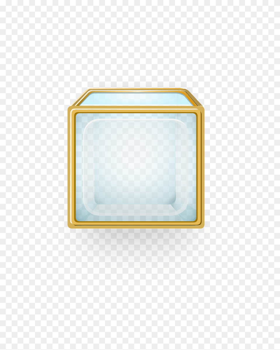 Blue Glass Display Box Clipart, Computer Hardware, Electronics, Hardware, Monitor Free Png Download
