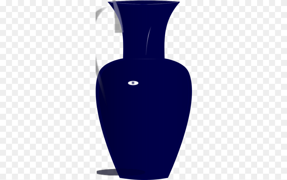 Blue Glass Vase Svg Clip Art For Serveware, Jar, Pottery, Urn Free Png Download