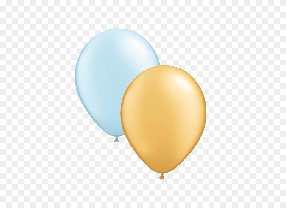 Blue Gold Balloons, Balloon Png Image