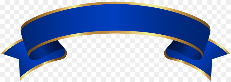 Blue Gold Banner Clip, Text, Logo Free Transparent Png