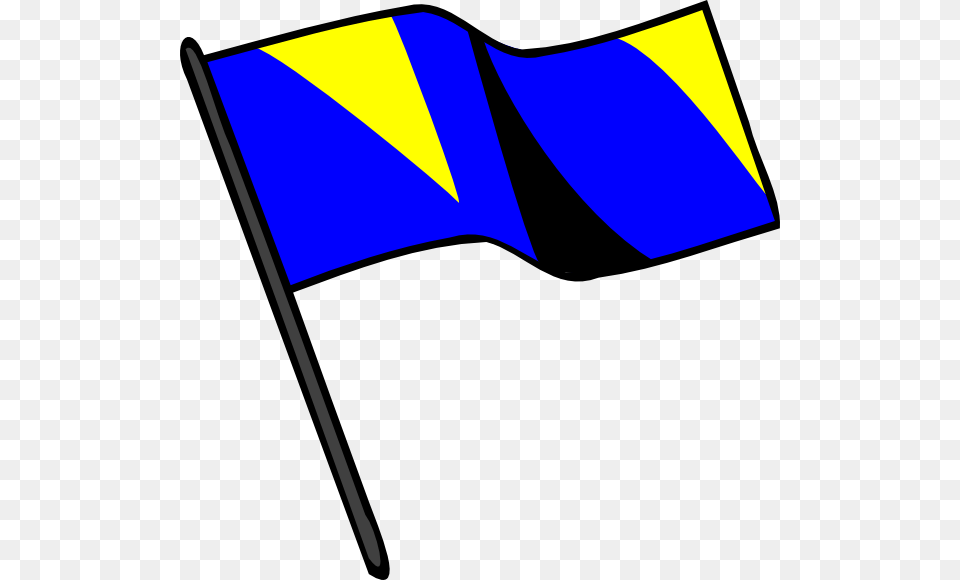 Blue Gold Black Flag Svg Clip Arts Color Guard Flags Transparent, Appliance, Blow Dryer, Device, Electrical Device Free Png