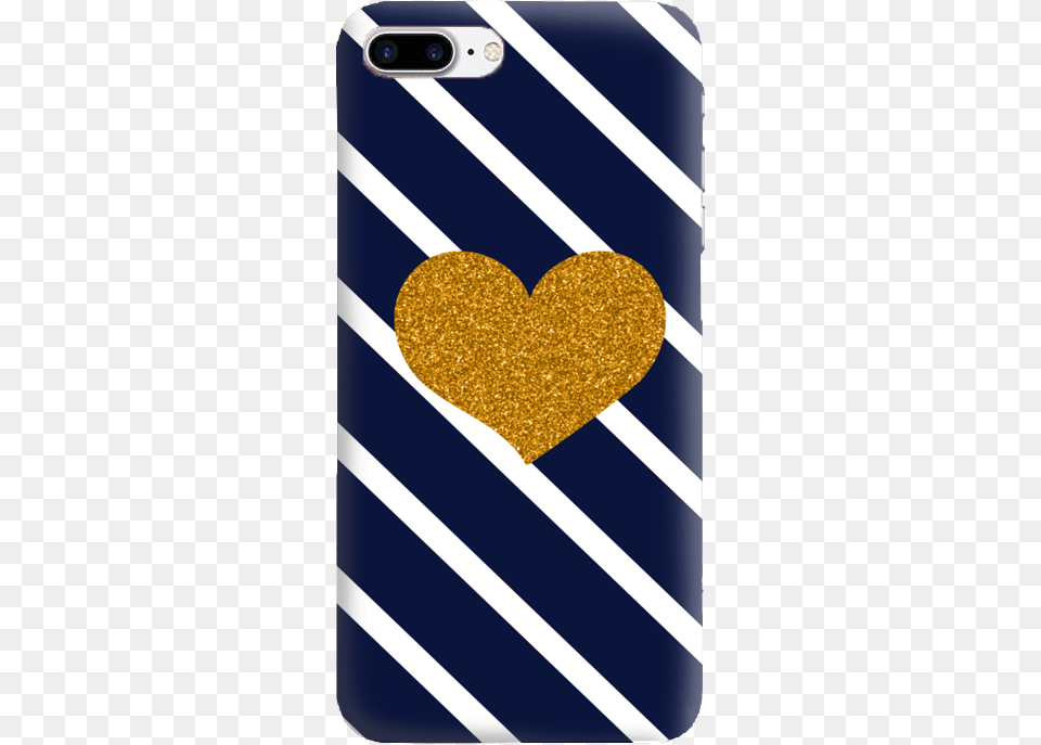 Blue Gold Glitter Heart Phone Cover Back Cover For Sony Xperia R1 Plus, Electronics, Mobile Phone Free Transparent Png