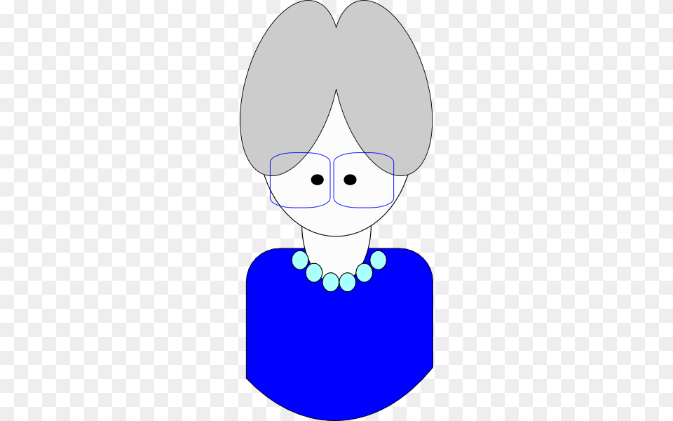 Blue Grandma Cartoon Clip Art, Baby, Person, Face, Head Free Transparent Png
