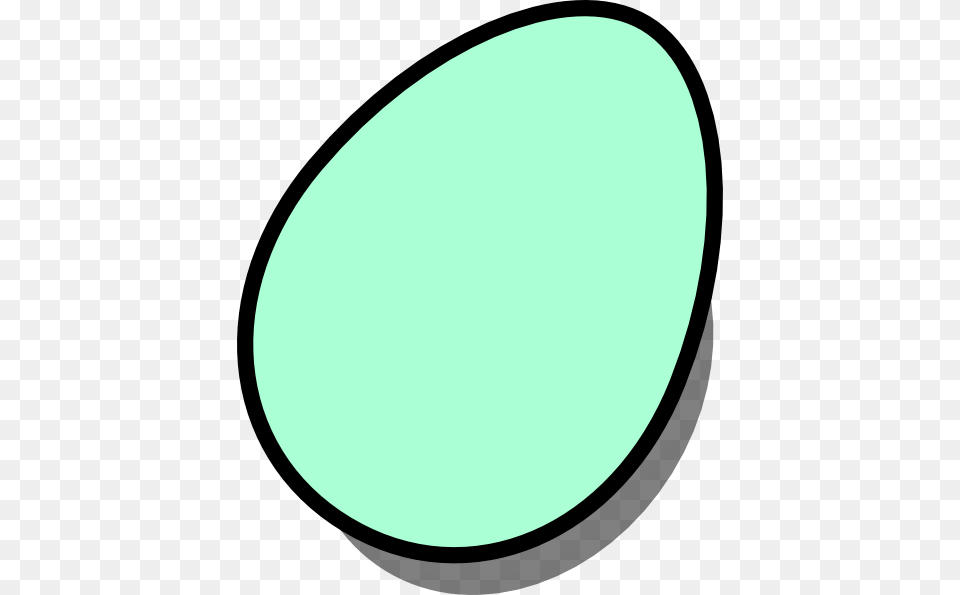 Blue Green Egg Clip Art, Oval Free Png Download