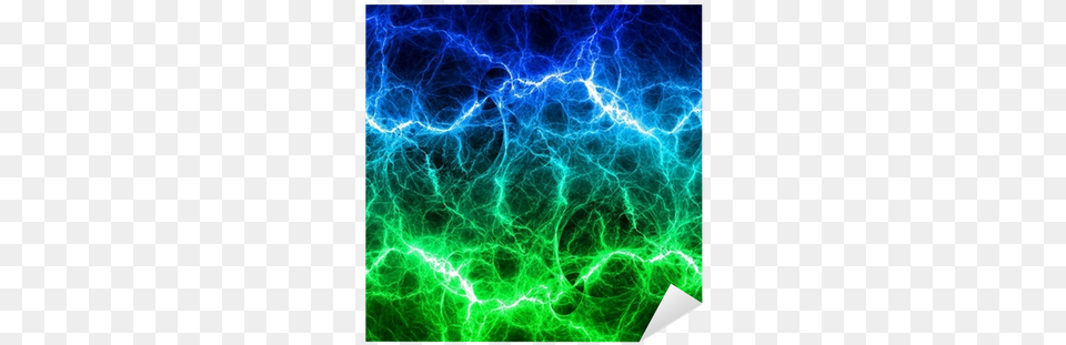 Blue Green Lightning Background, Accessories, Fractal, Ornament, Pattern Free Png Download