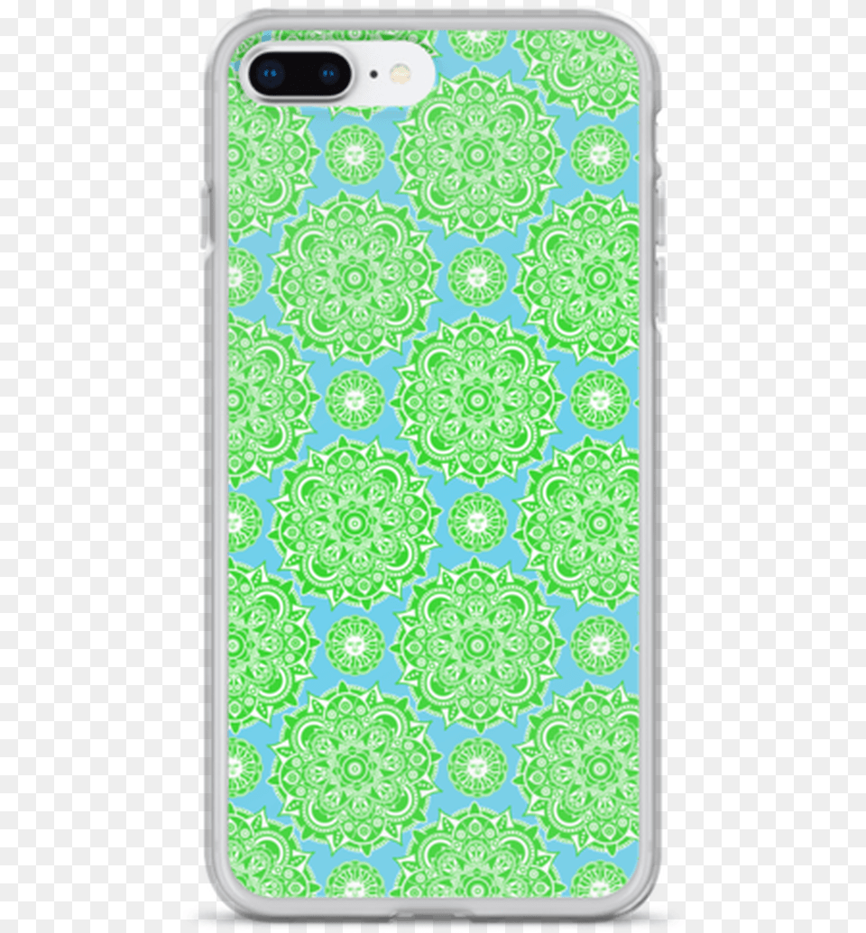 Blue Green Sun Henna Iphone Case Mobile Phone Case, Pattern, Electronics, Mobile Phone Free Transparent Png