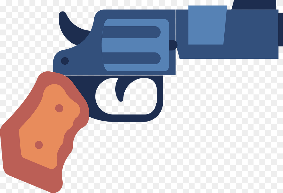 Blue Gun Clipart, Firearm, Handgun, Weapon, Person Free Transparent Png