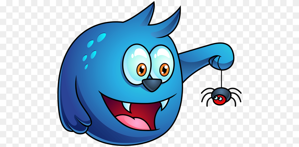 Blue Halloween Monster Clipart, Animal, Fish, Sea Life, Shark Free Transparent Png