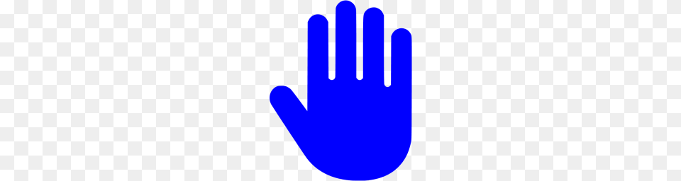 Blue Hand Cursor Icon Free Png