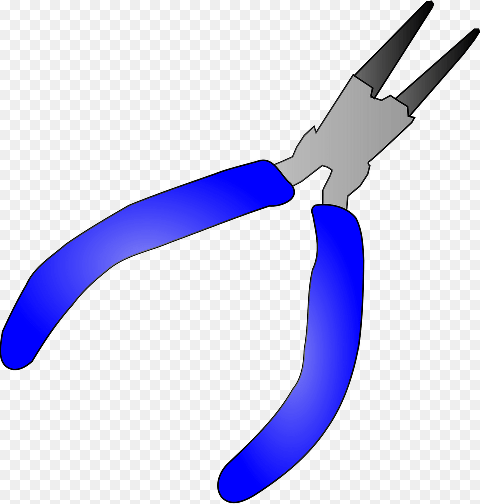 Blue Handled Pliers Clipart, Device, Tool, Animal, Fish Free Transparent Png